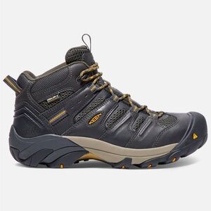 KEEN MEN'S LANSING WATERPROOF WORK BOOTS - STEEL TOE